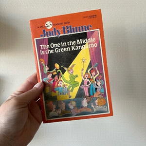 5 for $20 -Vintage Judy Blume book - the one in the middle is the green kangaroo